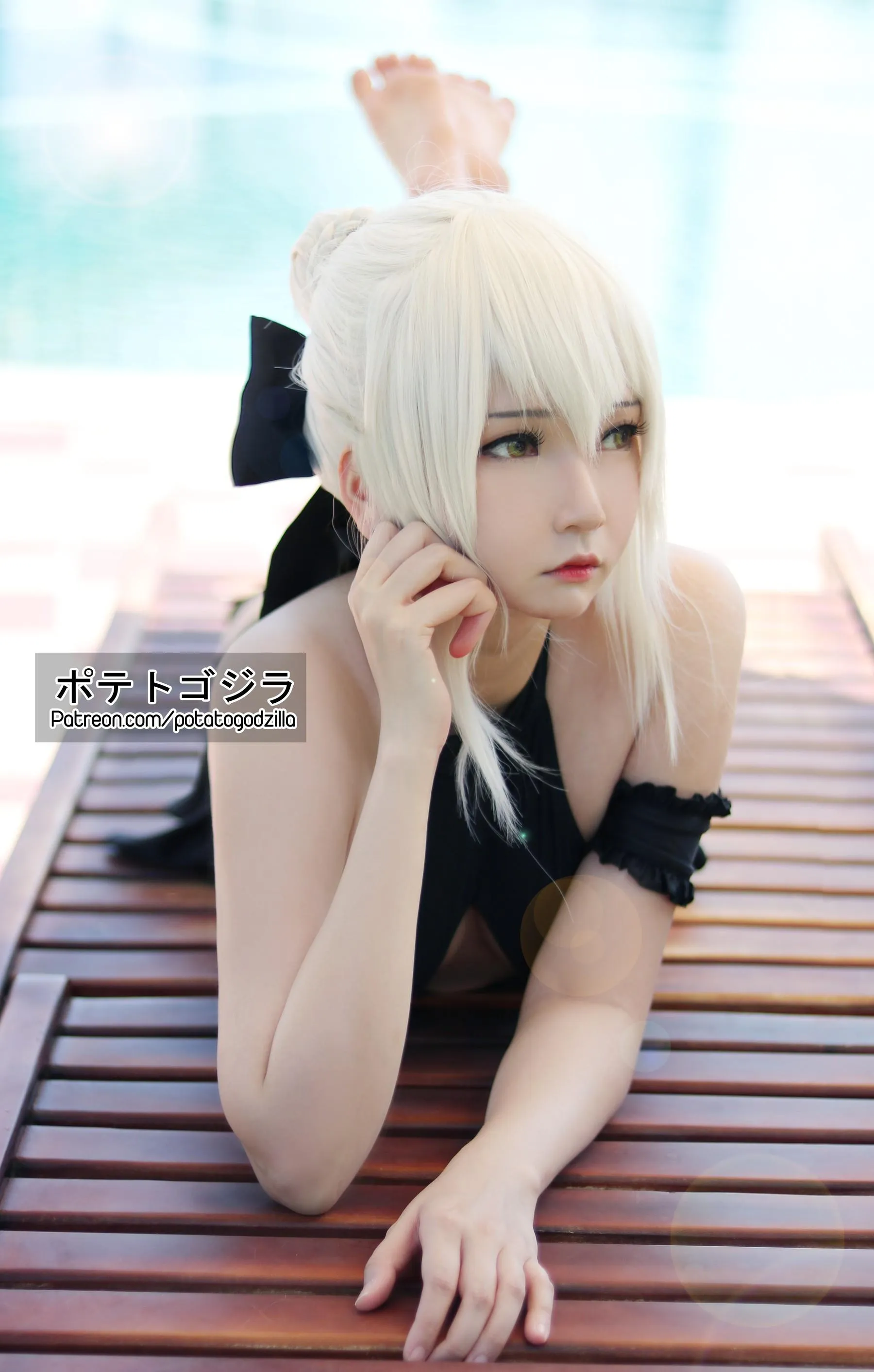 Potato Godzilla – NO.79 Saber Alter Swimsuit [19P]插图4